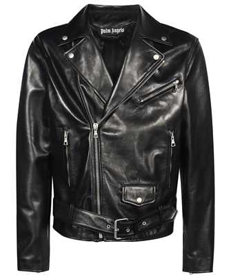 Palm Angels PMJG011E23LEA001 SLEEK LEATHER Jacket