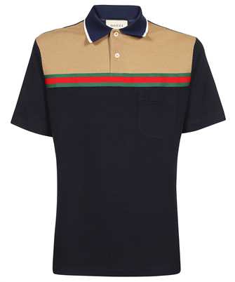 Gucci 725492 XJE8W OW ARROW LOGO S/S SLIM Polo