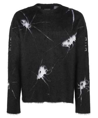 Givenchy BM90H24Y9B SPIDER'S WEB GRAPHIC-PRINT KNIT Knit