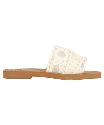 Chlo CHC21U188D2 WOODY FLAT Slides