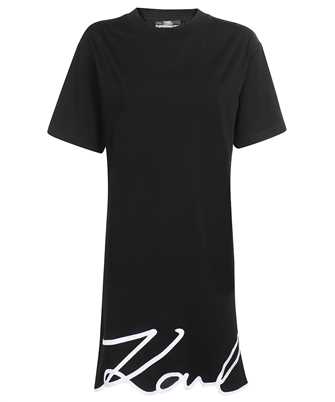 Karl Lagerfeld 231W1357 KARL SIGNATURE HEM T-SHIRT Kleid
