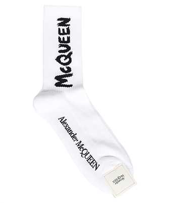 Alexander McQueen 660273 4D33Q GRAFFITI Socks