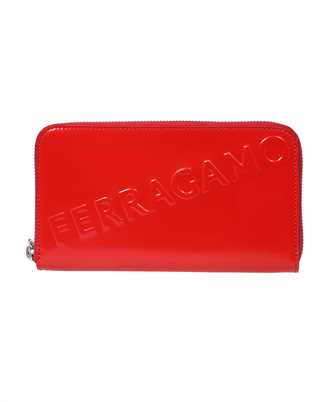 Salvatore Ferragamo 661212 EMBOSSED Porta carte di credito