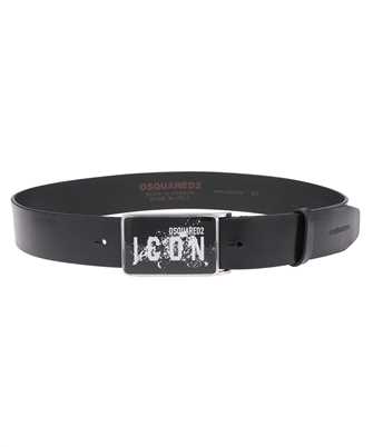 Dsquared2 BEM0569 12900001 ICON SPLASH PLAQUE Belt