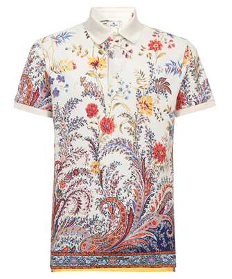 Etro MRMD0004AJ044X0800 FLORAL PAISLEY-PRINT COTTON Polo