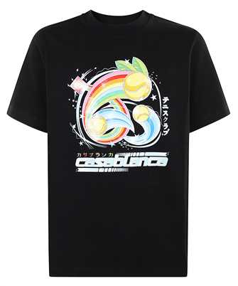 Casablanca M AW25 JTS 001 08 BLACK JERSEY T-shirt