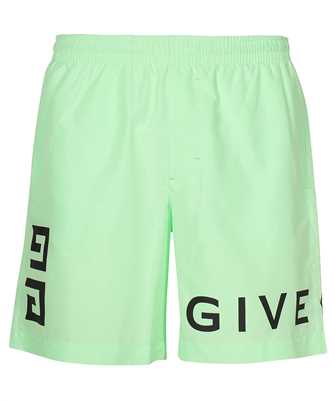 Givenchy BMA00N1453 GIVENCHY 4G LONG IN NYLON Swim shorts