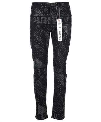 Purple Brand P001 SGFH424 SKINNY GOTHIC FLAG HOTFIX Jeans