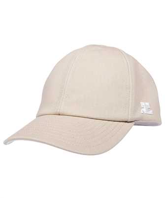 Courreges 123ACT002CO0024 COTTON SIGNATURE Cap