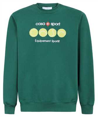 Casablanca MF23 JTP 001 10 CASA SPORT TENNIS BALLS CHENILLE EMBROIDERED Felpa