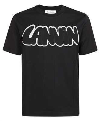 Lanvin RM TS0012 J313 P26 EMBROIDERED LOGO T-shirt