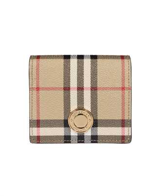 Burberry 8070417 CHECK AND LEATHER SMALL FOLDING Wallet