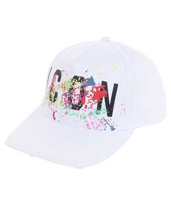 Dsquared2 BCM0605 05C00001 ICON SPLASH BASEBALL Cap