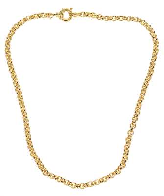 Tom Wood N0JP55NA01S925 9K 18 THICK ROLO CHAIN GOLD 18 INCHES Necklace
