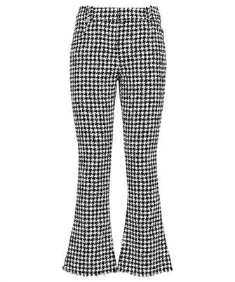 Balmain WF1PP056C299 HOUNDSTOOTH FLARE Trousers