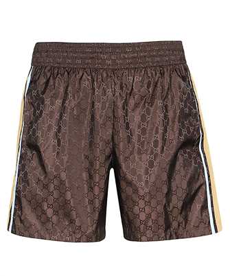 Gucci 752006 XHAIJ NYLON JACQUARD GG Swim shorts