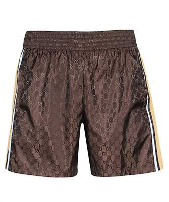 Gucci 752006 XHAIJ NYLON JACQUARD GG Badeshorts