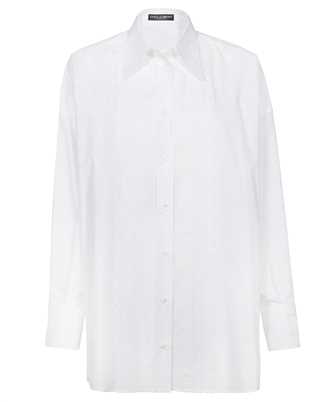 Dolce & Gabbana F5N83T FU5T9 BRODERIE ANGLAISE DETAILING Shirt