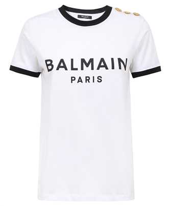 Balmain CF1EF006BB02 PRINT T-shirt