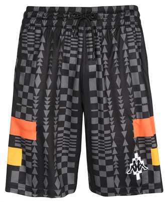 Marcelo Burlon CMVH004S23FAB001 AOP FOLK KAPPA SOCCER Shorts