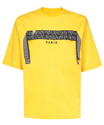 Lanvin RM TS0026 J198 A23 OVERSIZED EMBROIDERED CURB LACE T-shirt