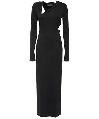 Versace 1010000 1A01253 SLASHED HOODIE LONG Dress