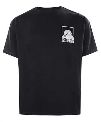 Rhude RHPS25TT03012 MOONLIGHT BADGE T-shirt