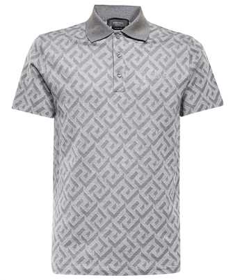 Versace 1008500 1A06078 JACQUARD MONOGRAM Polo