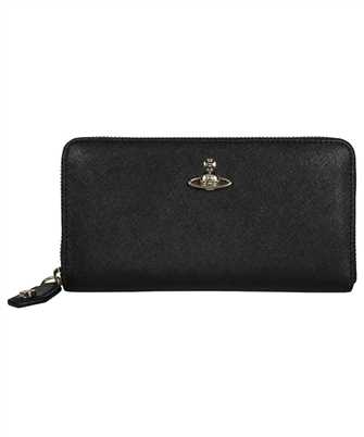 Vivienne Westwood 51050023 L001N PF SAFFIANO CLASSIC ZIP ROUND Wallet