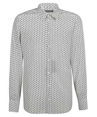 Dolce & Gabbana G5KX7T IS1RE GEOMETRIC-PRINT SILK Shirt