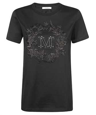 MAX MARA 2411941011600 COTTON WITH EMBROIDERED POCKET T-shirt