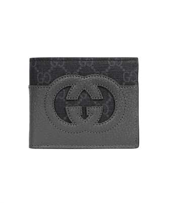 Gucci 701420 K9GSN CUT-OUT INTERLOCKING G Wallet