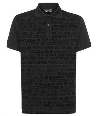 Versace Jeans Couture 73GAG6R1 JS103 PRINT FLOCK LOGO Polo