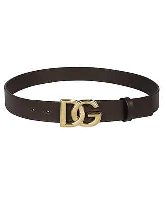 Dolce & Gabbana BC4644 AX622 LEATHER WITH DG LOGO Grtel