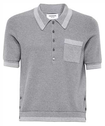 Thom Browne MKP085A Y3006 OPEN WAFFLE STITCH Polo