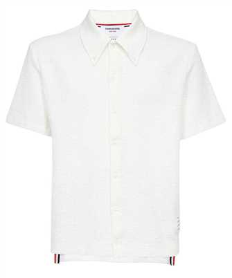Thom Browne MJS213A F0306 BUTTON DOWN SOLID COTTON TWEED Shirt