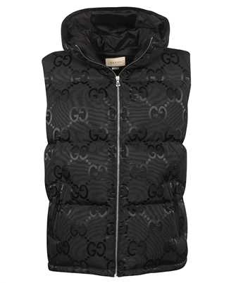Gucci 698715 Z8A2S JUMBO GG CANVAS DOWN Gilet
