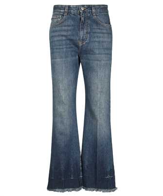 Stella McCartney 6D0031 3SOH91 VINTAGE DARK BLUE 90'S CROP FLARE Jeans