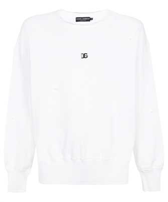 Dolce & Gabbana G9ZI8T FU7DU DESTROYED JERSEY ROUND NECK Felpa