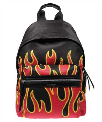 Palm Angels PMNB015F22LEA007 PRINTED FLAMES Rucksack