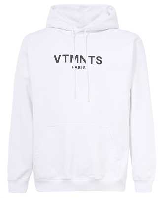 VTMNTS VL18HD100W PARIS LOGO Kapuzen-Sweatshirt