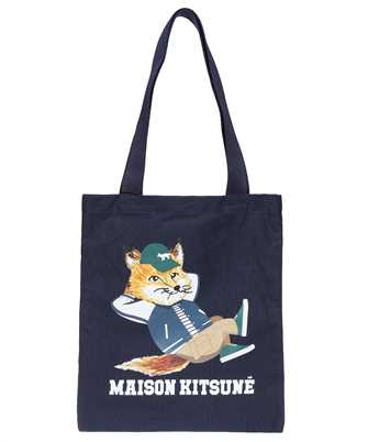 Maison Kitsune KU05002WW0008 DRESSED FOX VERTICAL TOTE Bag