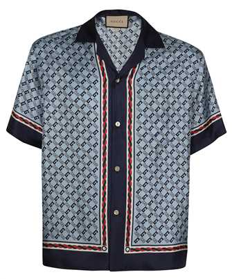 Gucci 740319 ZAMZX BOWLING ALOHA Shirt