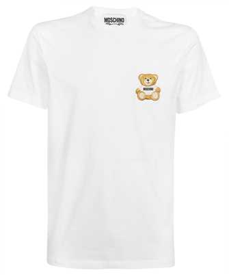Moschino V0723 2041 TEDDY BEAR-EMBROIDERED COTTON T-shirt