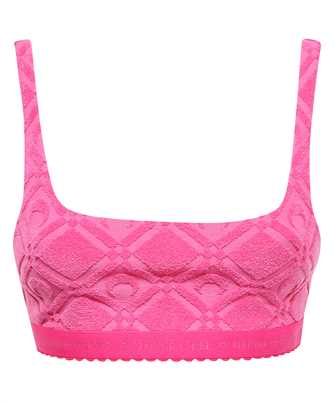 Marine Serre UW042SS23W MOON SPONGE JACQUARD Bra