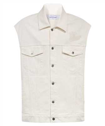 Off-White OMYR002S24DEN001 90SLOGO OVER DEN Gilet