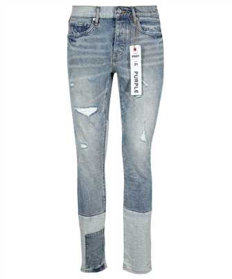 Purple Brand P001 SYPI424 SKINNY PATCHWORK Jeans