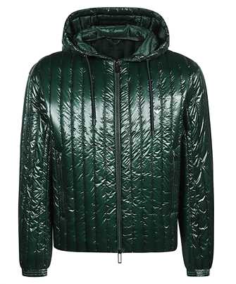 Emporio Armani 6R1B79 1NKZZ LOGO-EMBROIDERED HOODED PADDED Jacket