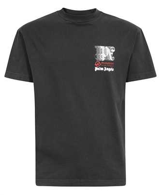 Palm Angels PMAA001S24JER001 RACING CLUB T-Shirt