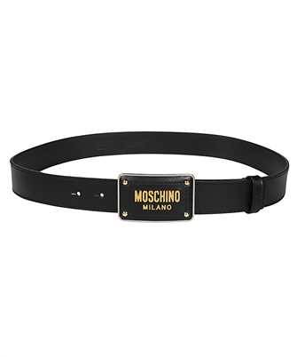 Moschino 8010 8001 LOGO BUCKLE Belt